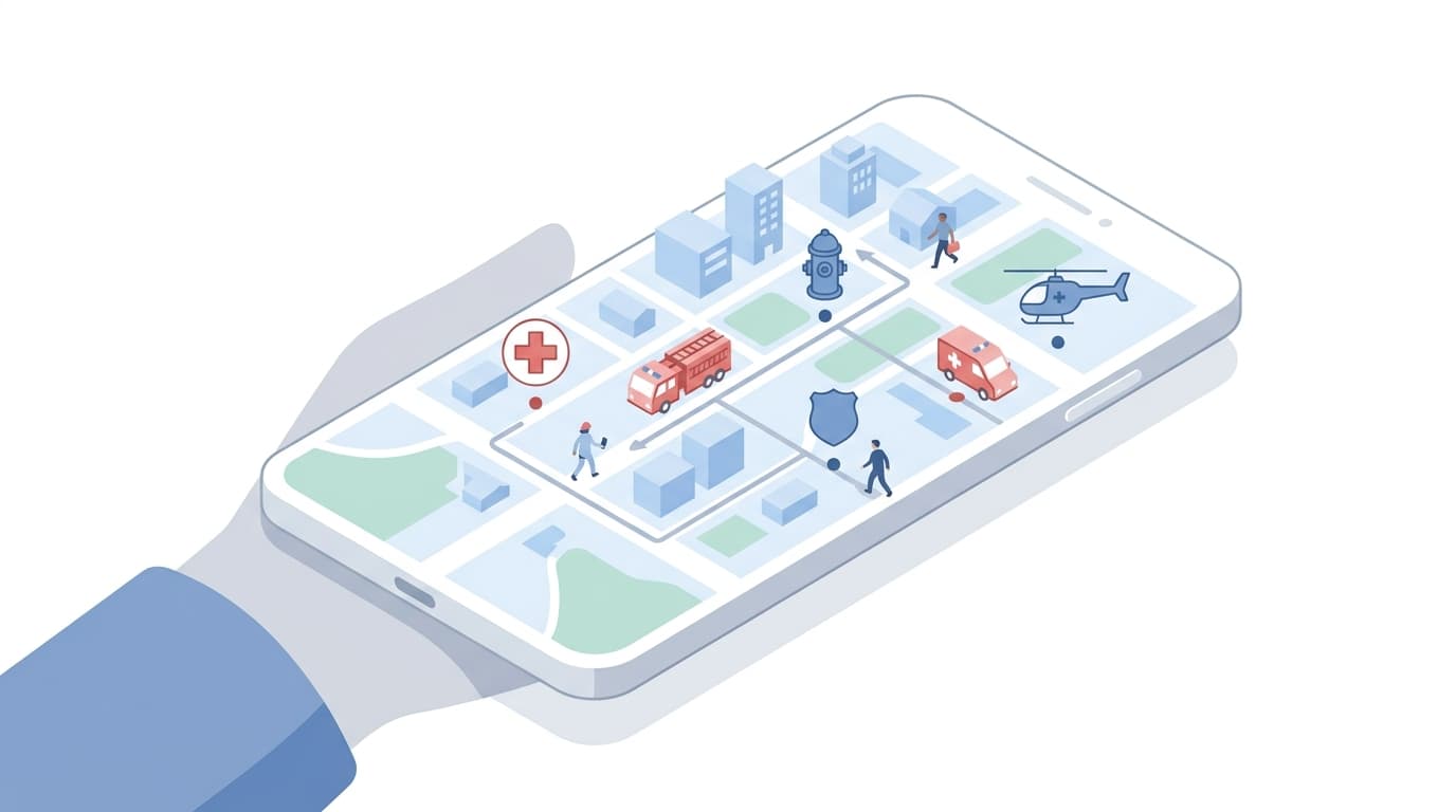 Emergency App Interface